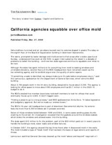 California agencies squabbl...