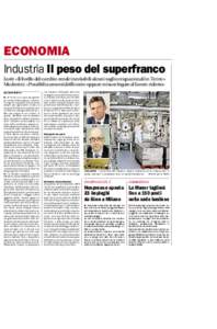 Corriere del Ticino  30 Giovedì 5 marzo 2015