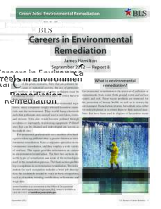 Careers in Environmental Remediation