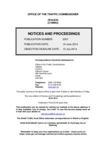 Notices and proceedings 19June 2014