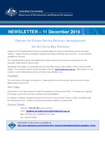 Newsletter: 11 December 2014