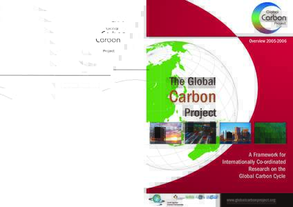 OverviewThe Global Carbon Project