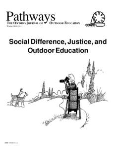 Pathways THE ONTARIO JOURNAL OF OUTDOOR EDUCATION  Winter 2003, 15 (1)