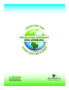 The Meatless Monday Global Tool Kit  D FO