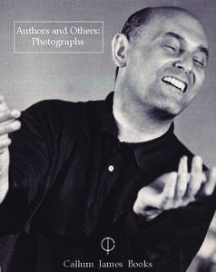 Authors and Others: Paperbacks Photographs CALLUM JAMES BOOKS April 2013