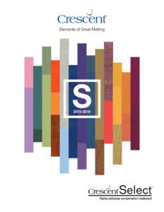 Elements of Great Matting  S  S