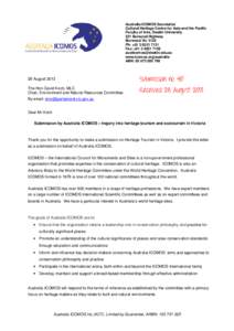 Microsoft Word - Australia ICOMOS submission to ENRCv2_Nov2013.docx