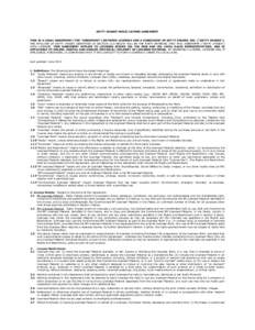 GETTY IMAGES MUSIC LICENSE AGREEMENT THIS IS A LEGAL AGREEMENT (THE 