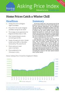 HOME.CO UK ASKING PRICE INDEX December 2014 	  Released: Asking Price Index