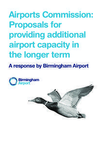 Airports Commission: Proposals for providing additional