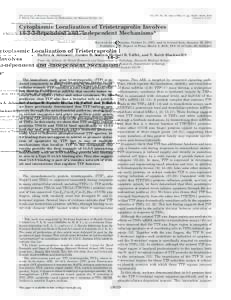 THE JOURNAL OF BIOLOGICAL CHEMISTRY © 2002 by The American Society for Biochemistry and Molecular Biology, Inc. Vol. 277, No. 20, Issue of May 17, pp –18036, 2002 Printed in U.S.A.