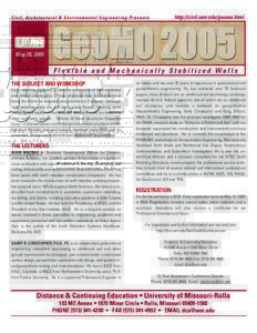 GeoMO 2005 Announcement Flyer