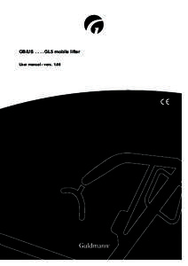 GB/USGL5 mobile lifter User manual - vers. 1.00 	  GL5 mobile lifter