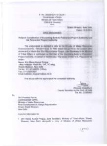 F. No[removed]C&LM-1 Government of India Ministry of Tribal Affairs (C&LM-II Division) ***** Shastri Bhawan, New Delhi
