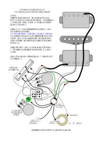 Andy’s HSH wiring scheme: Toggles between SSS and HH configuration Notes: 1) I found fitting the 4PDT switch to be quite a squeeze in between the two pots on my guitar, this layout diagram is deliberately more spacious