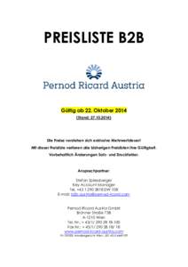 Microsoft Word - Preisliste_B2B_Pernod Ricard Austria-22_10_2014.docx