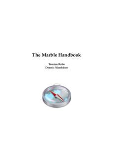 The Marble Handbook Torsten Rahn Dennis Nienhüser The Marble Handbook