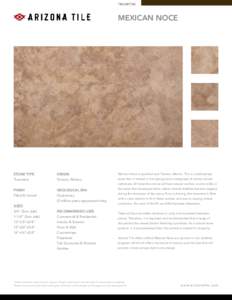 TRAVERTINE  MEXICAN NOCE STONE TYPE