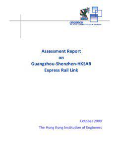 Assessment Report on Guangzhou-Shenzhen-HKSAR