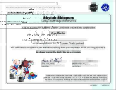 Skylab Skippers - Level 4 Certificate