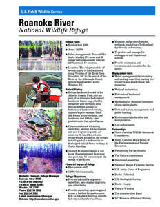 U.S. Fish & Wildlife Service  Roanoke River National Wildlife Refuge