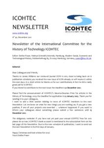 Berliet / International Committee for the History of Technology / Medicine / Narrative medicine