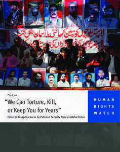 Pakistan  “We Can Torture, Kill,