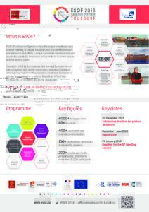 What is ESOF?  DESIGNATION ESOF (EuroScience Open Forum) is the largest interdisciplinary science meeting in Europe. It is dedicated to scientific research