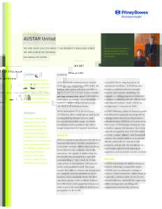 CASE STUDY  AUSTAR United “WE ARE VERY EXCITED ABOUT THE BENEFITS REALISED SINCE  AUSTAR IMPLEMENTED ENVINSA 4.0