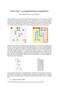 Computing / Data differencing / Diff / Pattern matching / Puzzles / Numberlink / Board puzzles with algebra of binary variables / Crossword / Mathematics / Games / Logic puzzles