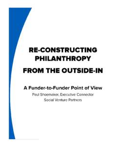 The Center for Effective Philanthropy / Structure / Sociology / Grantmakers in Film and Electronic Media / Non-governmental organization / Philanthropy / Political science