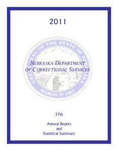 2011  NEBRASKA DEPARTMENT OF CORRECTIONAL SERVICES  37th