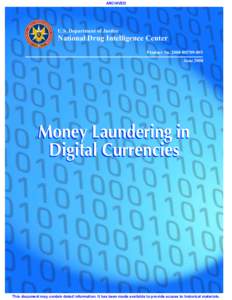 Money Laundering in Digital Currencies Assessment