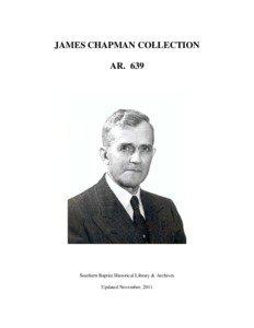 JAMES CHAPMAN COLLECTION