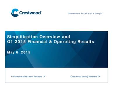 Microsoft PowerPoint - Simplification Overview and Q1 2015 Financial and Operating Results