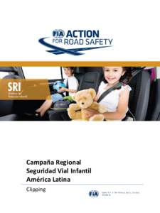 Campaña Regional Seguridad Vial Infantil América Latina Clipping 1