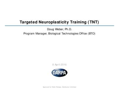 Targeted Neuroplasticity Training (TNT)