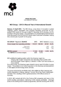 MCI Group / MCI Communications / Verizon Communications