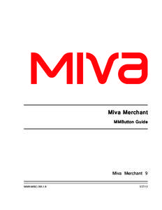 Miva Merchant MMButton Guide Miva Merchant 9 MM9-MISC