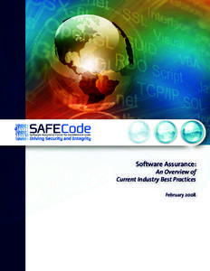 Software Assurance: An Overview of Current Industry Best Practices