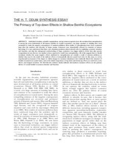 Estuaries and Coasts  Vol. 30, No. 3, p. 371–381 June 2007