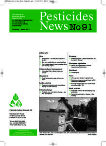 PN91b&w:Pesticides News Template.qxd  The journal of Pesticide Action Network UK An international perspective