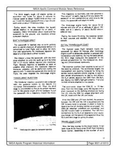 NASA Apollo Command Module News Reference  NASA Apollo Program Historical Information Page 0021 of 0313