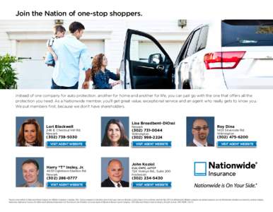 Join the Nation of one-stop shoppers.