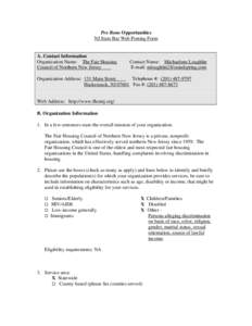 Microsoft Word - Pro Bono - Fair Housing Council of Northern NJ-posting form.doc
