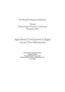 The World Development Federation  Virtual