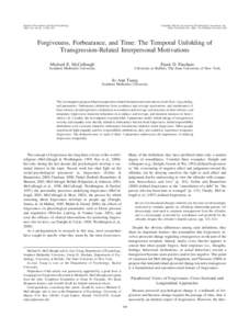 Journal of Personality and Social Psychology 2003, Vol. 84, No. 3, 540 –557 Copyright 2003 by the American Psychological Association, Inc/$12.00 DOI: 