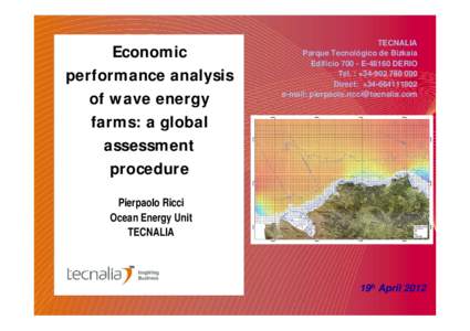 Microsoft PowerPoint - Economic_Forum_Tecnalia_Cork_190412