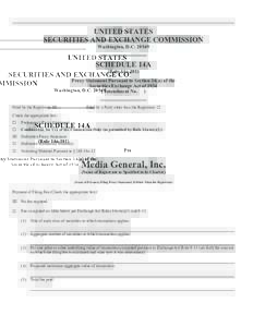 UNITED STATES SECURITIES AND EXCHANGE COMMISSION Washington, D.CSCHEDULE 14A (Rule 14a-101)
