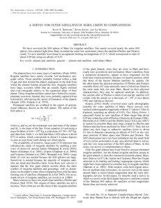 The Astronomical Journal, 128:2542–2546, 2004 November # 2004. The American Astronomical Society. All rights reserved. Printed in U.S.A.
